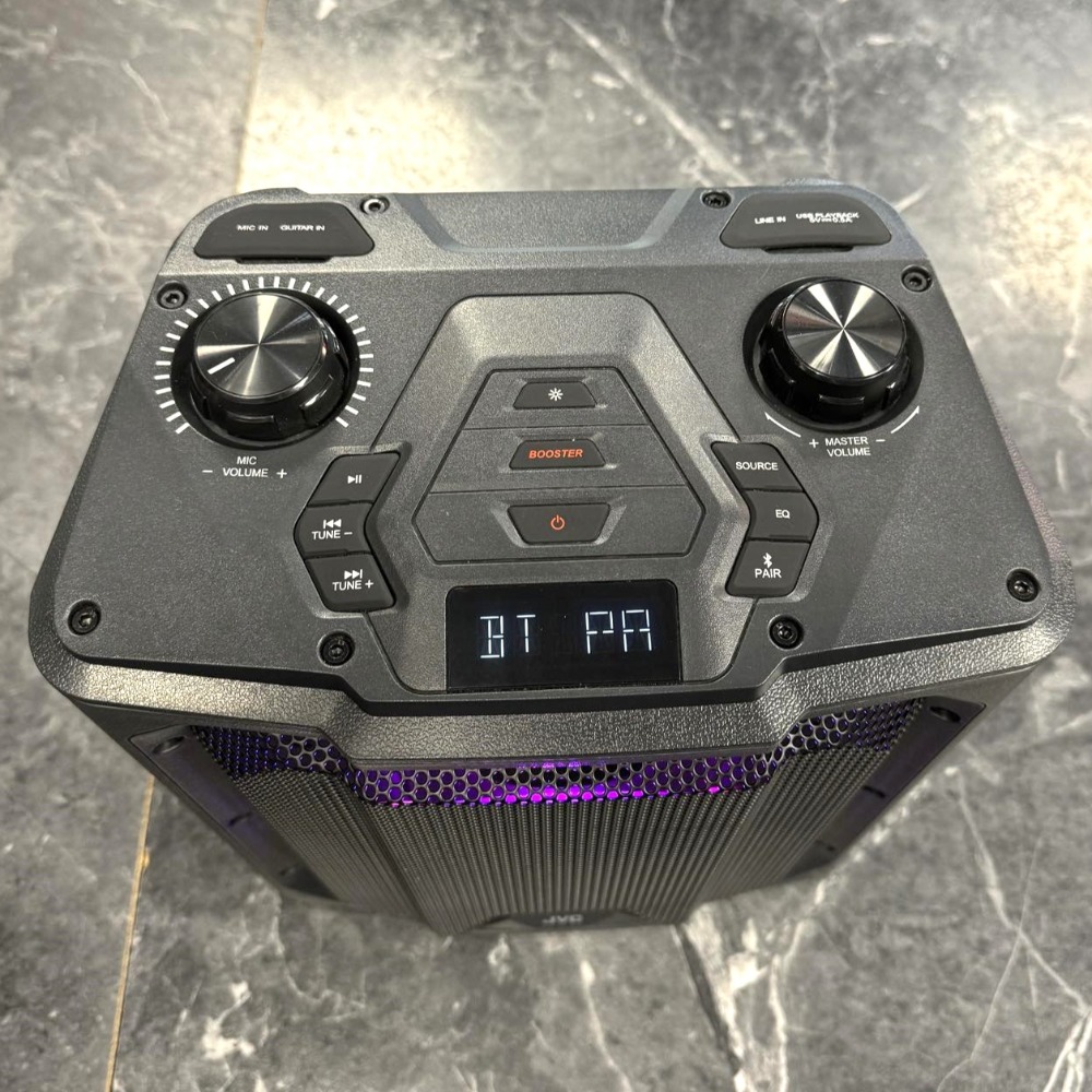 JVC MXD519PB PORTABLE BLUETOOTH WIRELESS PARTY KARAOKE BLUETOOTH USB